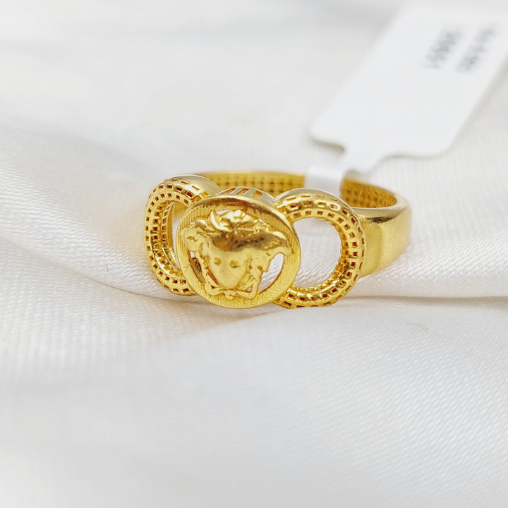 21K Gold Fancy Ring by Saeed Jewelry - Image 4