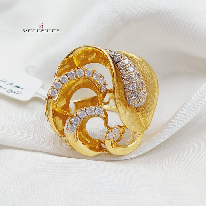 21K Gold Fancy Ring by Saeed Jewelry - Image 4