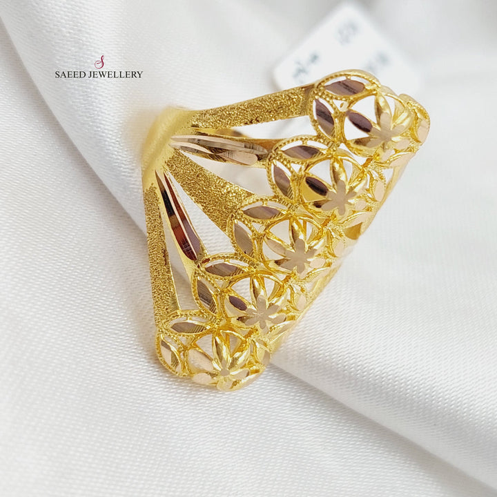 21K Gold Fancy Ring by Saeed Jewelry - Image 4