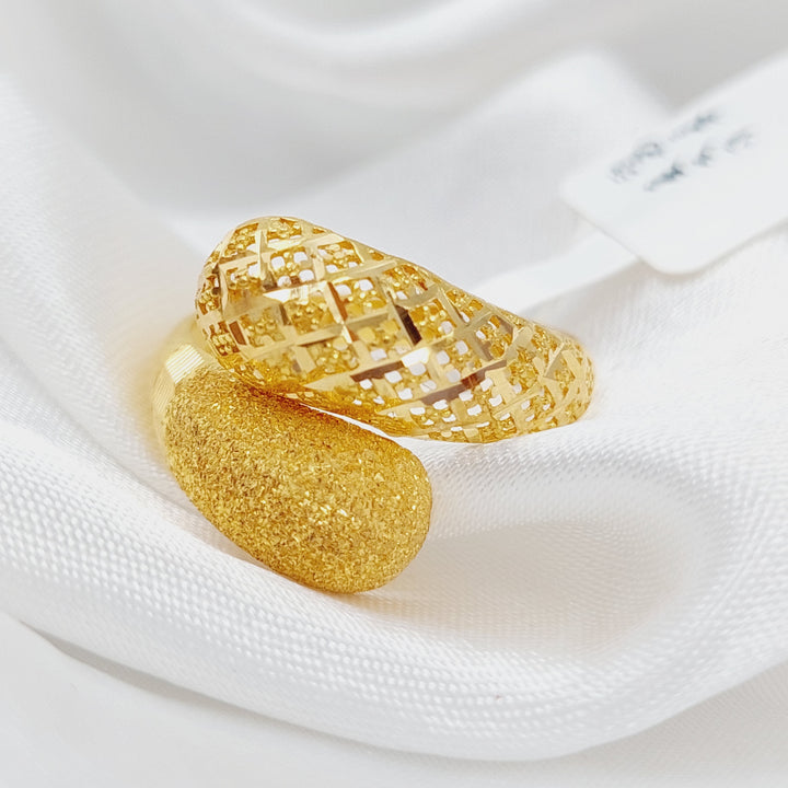 21K Gold Fancy Ring by Saeed Jewelry - Image 5