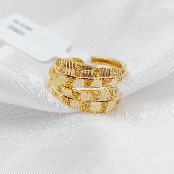 21K Gold Fancy Ring by Saeed Jewelry - Image 1