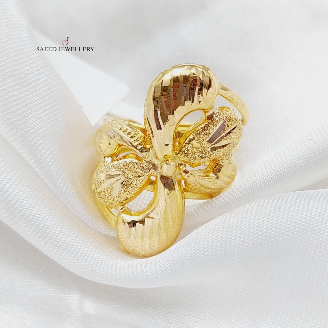 21K Gold Fancy Ring by Saeed Jewelry - Image 4