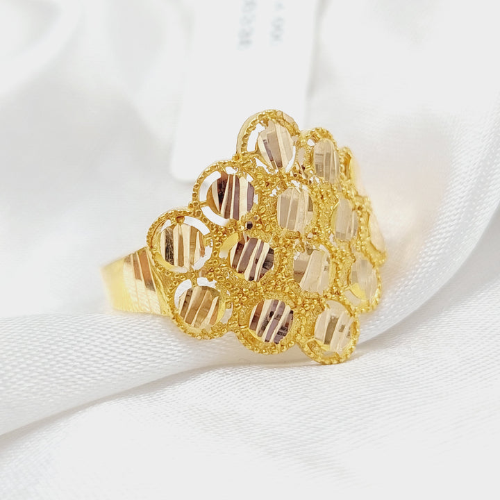 21K Gold Fancy Ring by Saeed Jewelry - Image 5