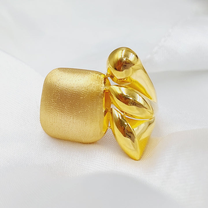 21K Gold Fancy Ring by Saeed Jewelry - Image 3