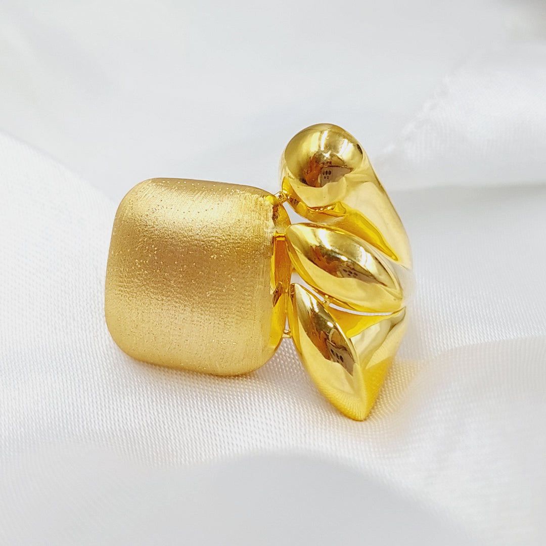 21K Gold Fancy Ring by Saeed Jewelry - Image 5