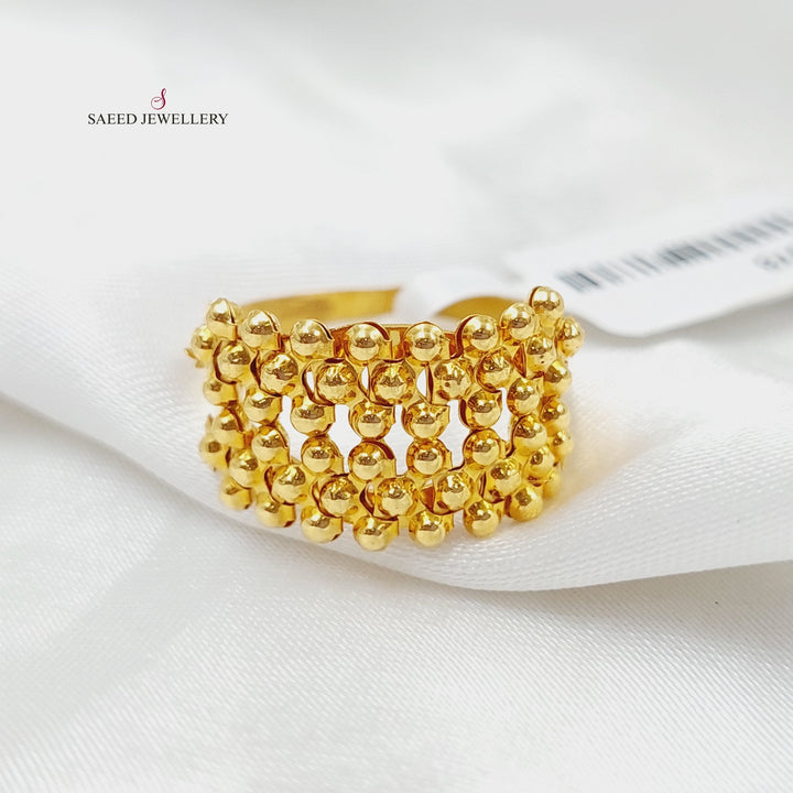 21K Gold Fancy Ring by Saeed Jewelry - Image 5