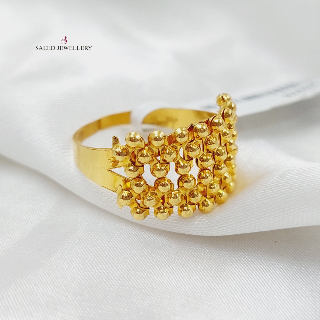 21K Gold Fancy Ring by Saeed Jewelry - Image 1