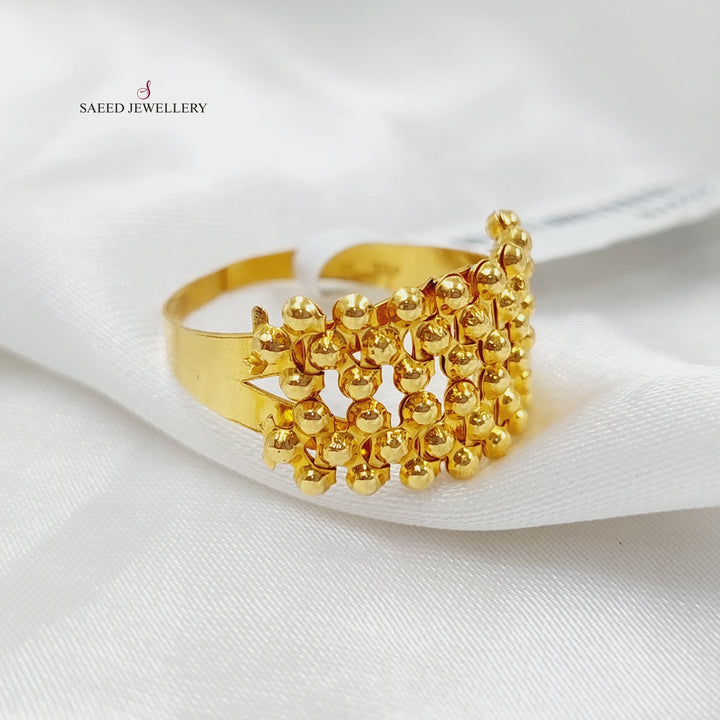 21K Gold Fancy Ring by Saeed Jewelry - Image 1