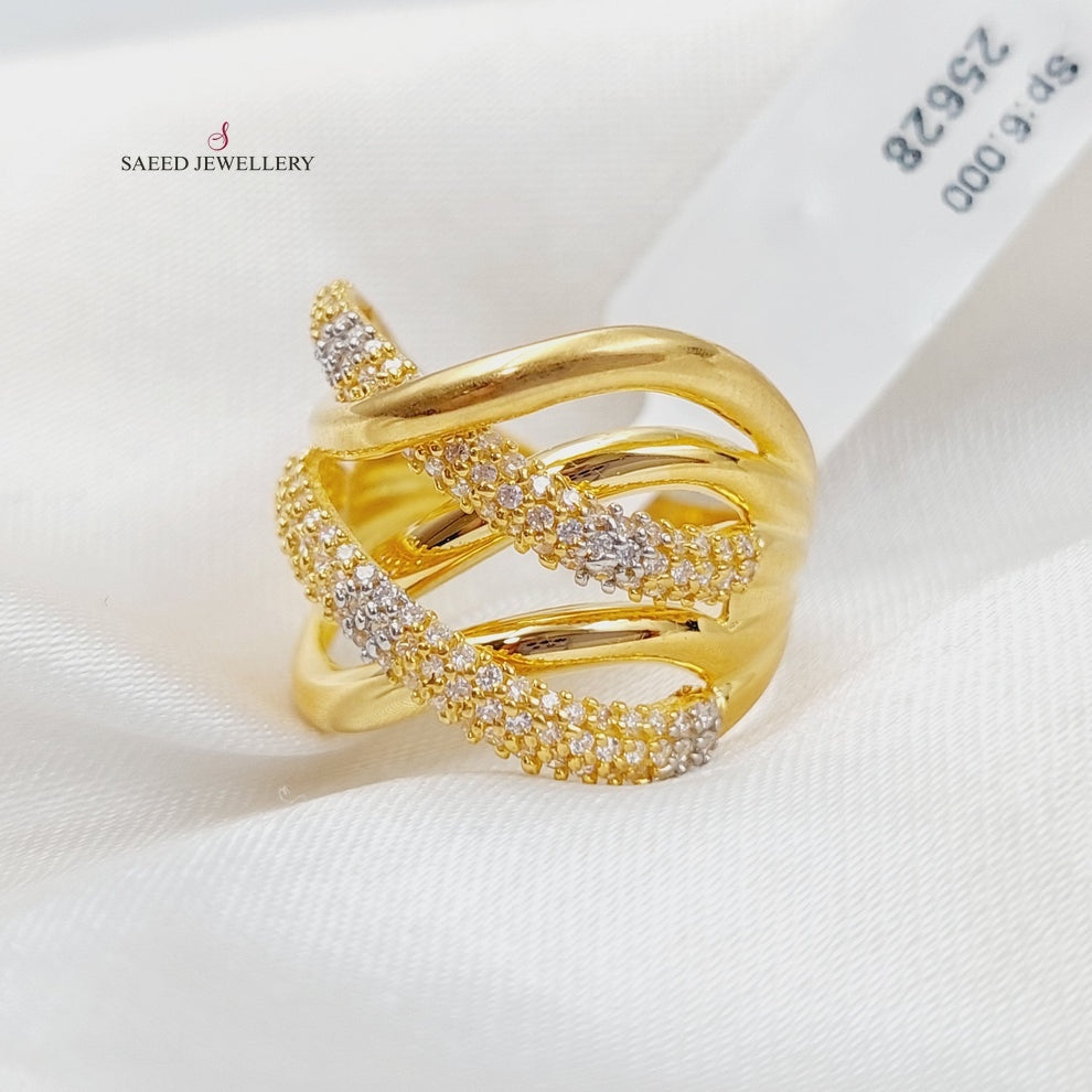 21K Gold Fancy Ring by Saeed Jewelry - Image 6