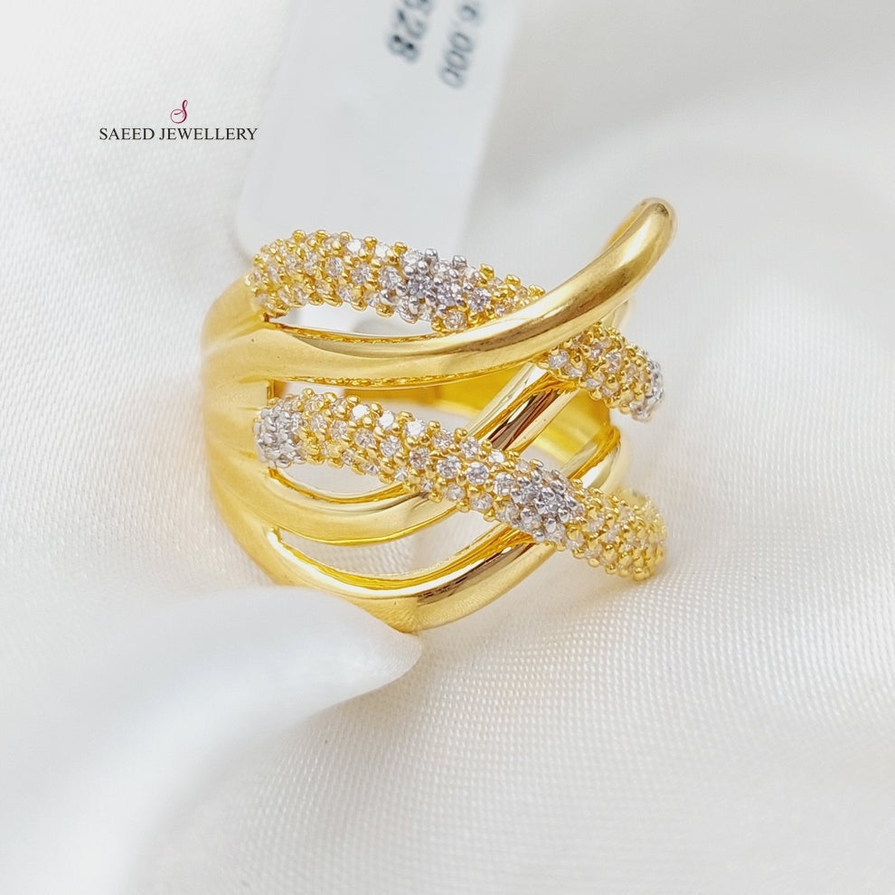 21K Gold Fancy Ring by Saeed Jewelry - Image 4