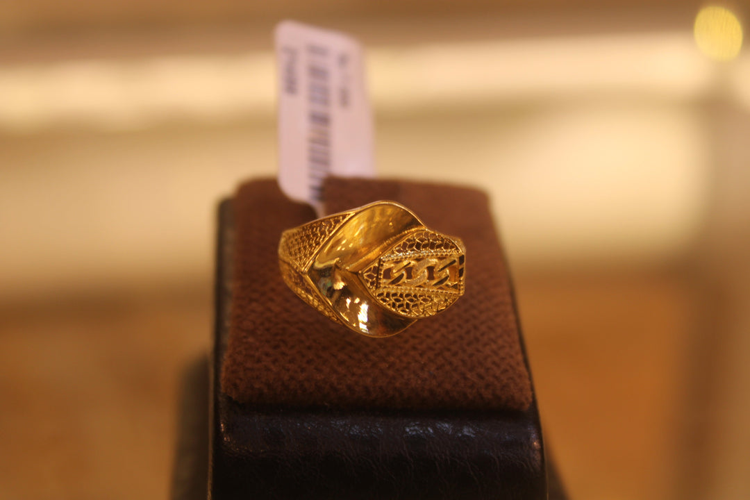 21K Gold Fancy Ring by Saeed Jewelry - Image 6