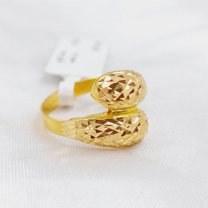 21K Gold Fancy Ring by Saeed Jewelry - Image 4