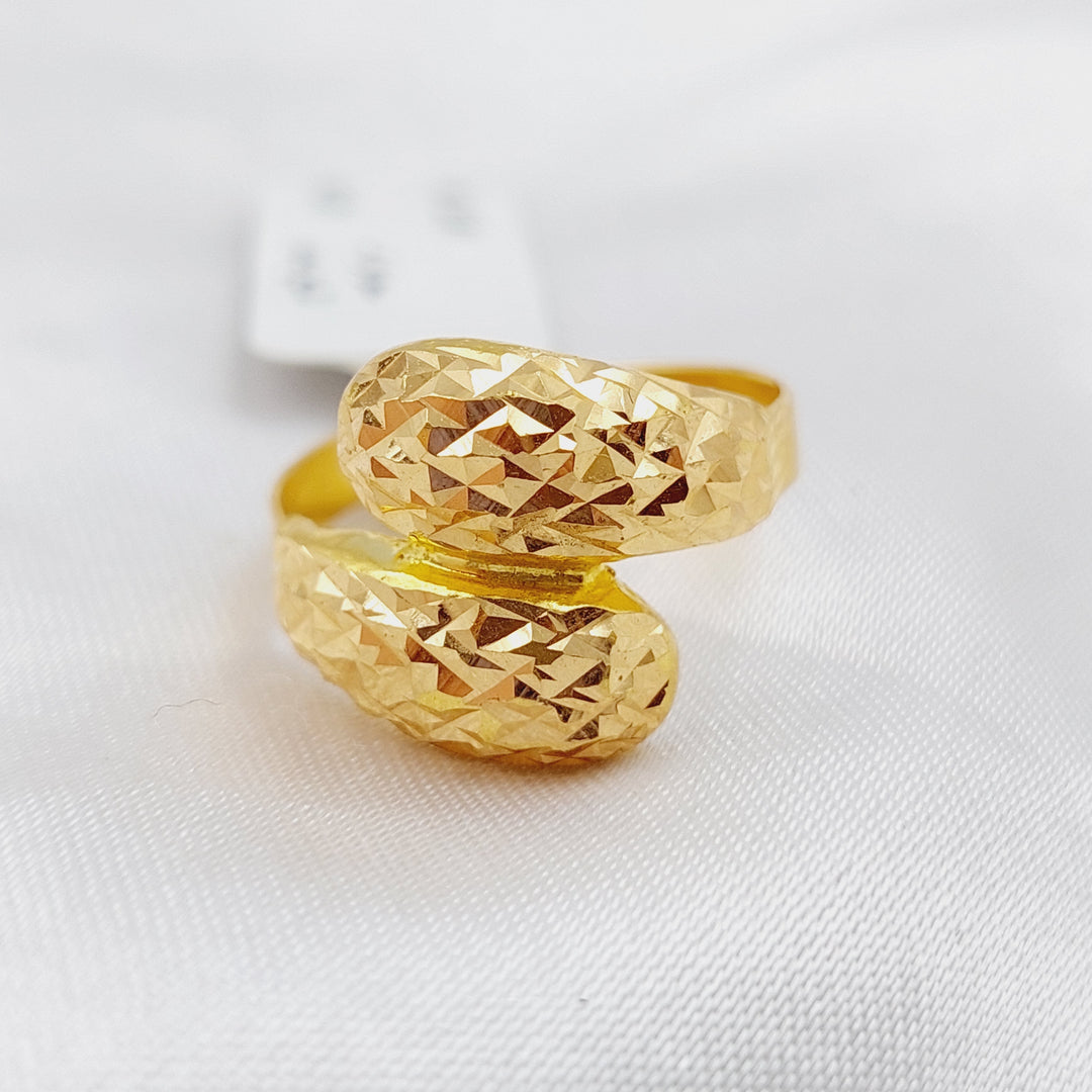 21K Gold Fancy Ring by Saeed Jewelry - Image 1