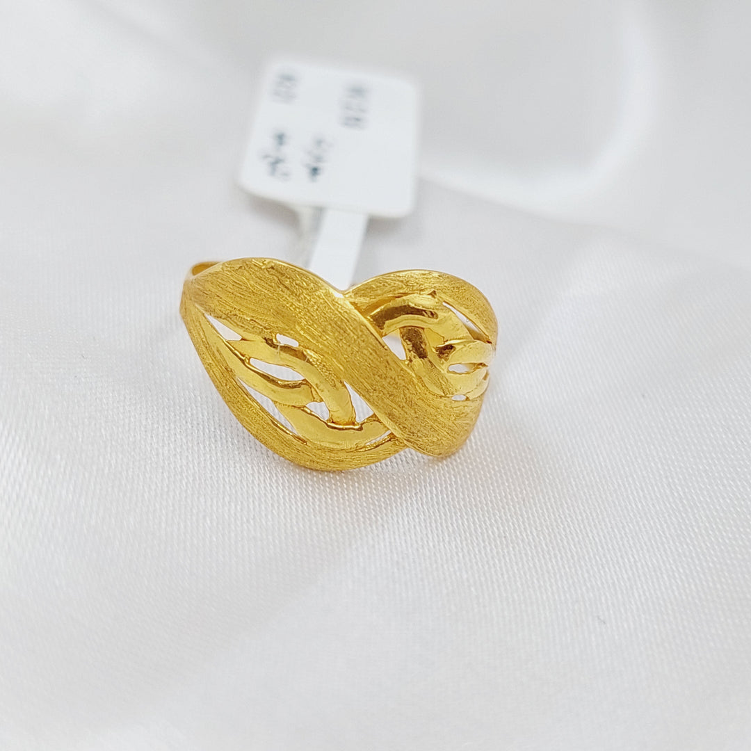 21K Gold Fancy Ring by Saeed Jewelry - Image 6