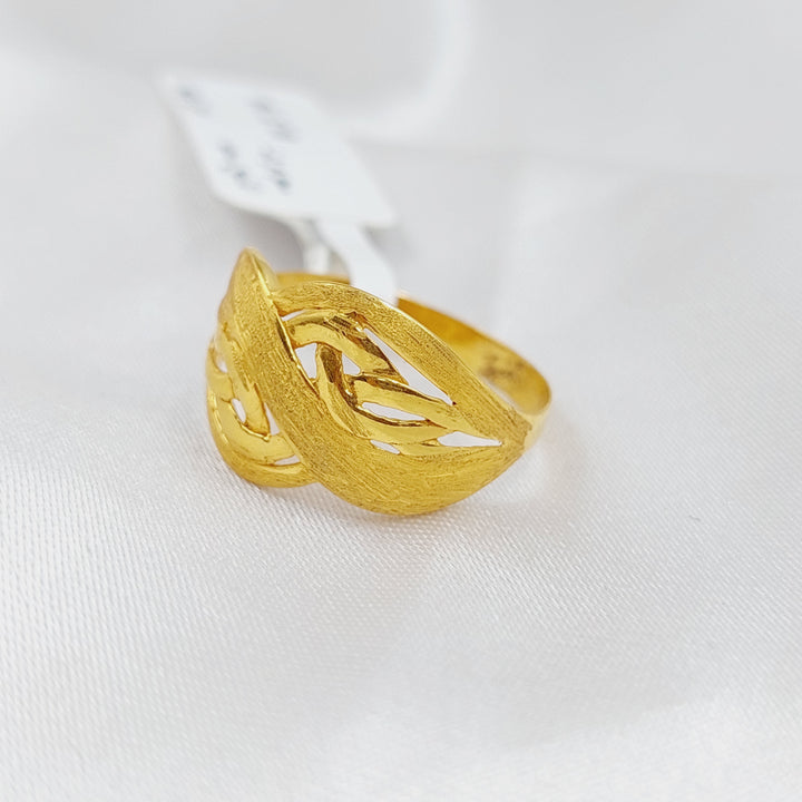 21K Gold Fancy Ring by Saeed Jewelry - Image 5