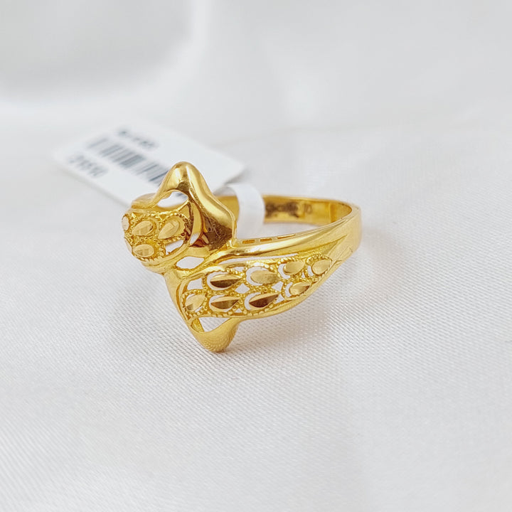 21K Gold Fancy Ring by Saeed Jewelry - Image 3