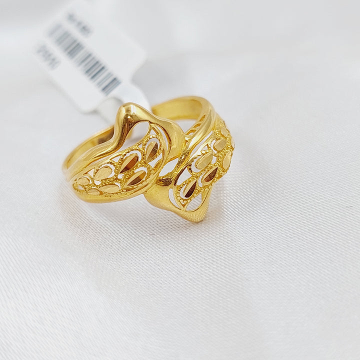 21K Gold Fancy Ring by Saeed Jewelry - Image 5