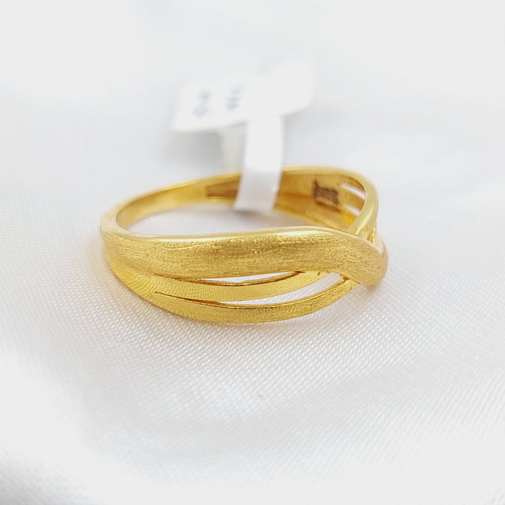 21K Gold Fancy Ring by Saeed Jewelry - Image 5