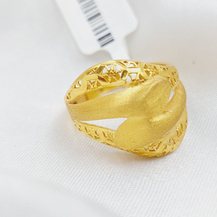 21K Gold Fancy Ring by Saeed Jewelry - Image 6