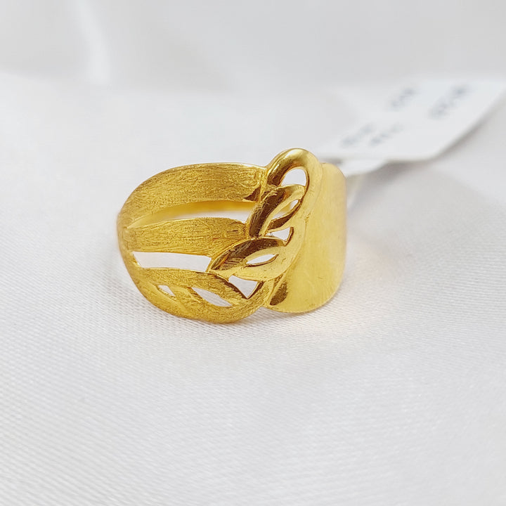 21K Gold Fancy Ring by Saeed Jewelry - Image 1