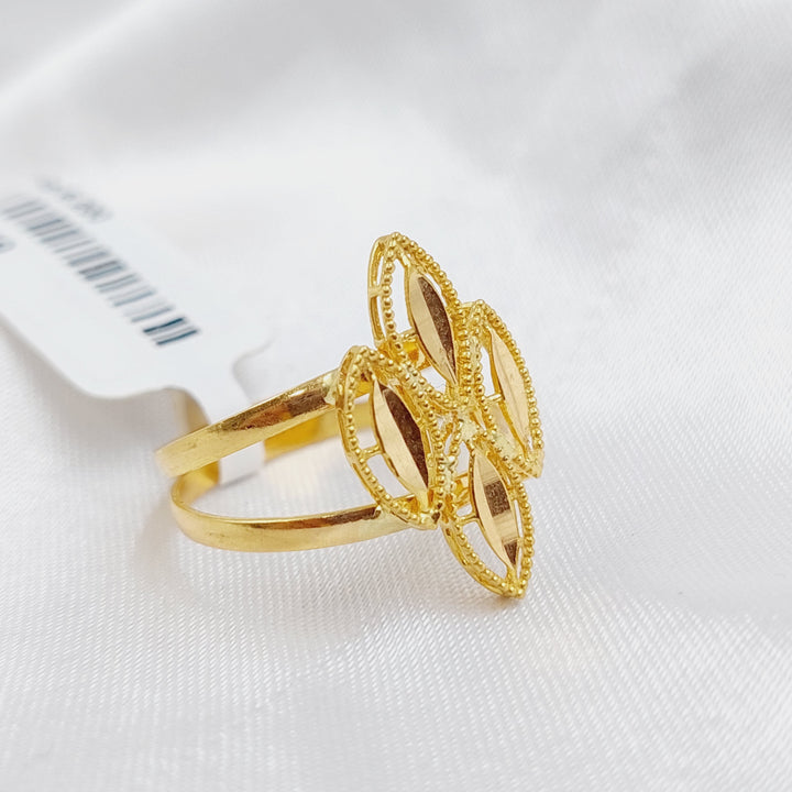 21K Gold Fancy Ring by Saeed Jewelry - Image 5