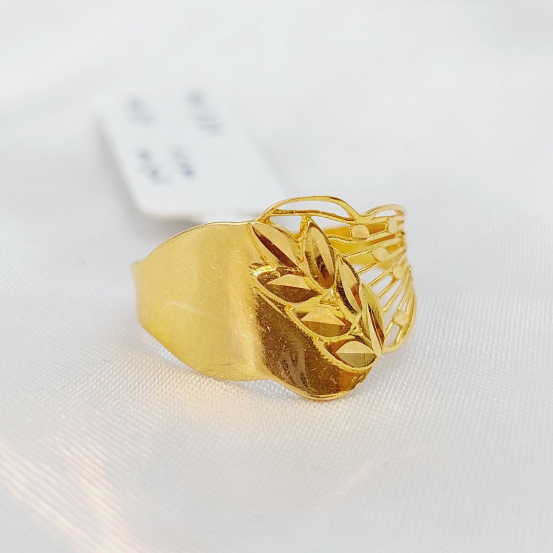 21K Gold Fancy Ring by Saeed Jewelry - Image 5