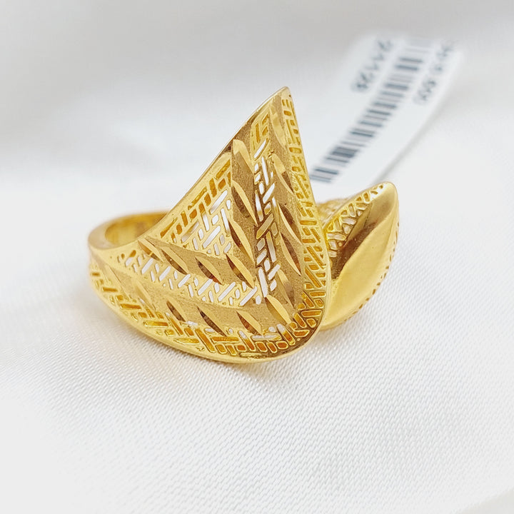 21K Gold Fancy Ring by Saeed Jewelry - Image 1