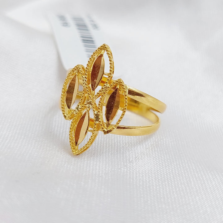 21K Gold Fancy Ring by Saeed Jewelry - Image 6