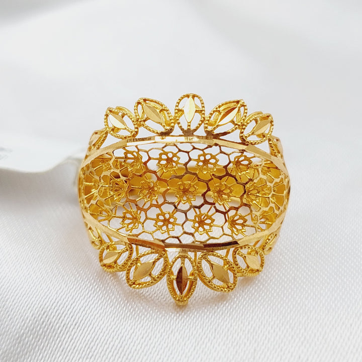 21K Gold Fancy Ring by Saeed Jewelry - Image 6