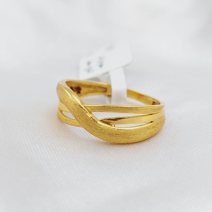 21K Gold Fancy Ring by Saeed Jewelry - Image 1