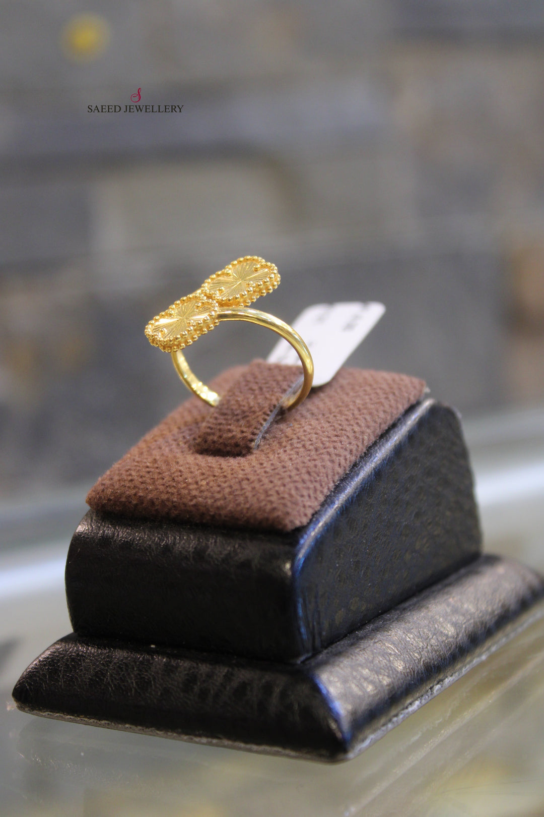 21K Gold Fancy Ring by Saeed Jewelry - Image 3