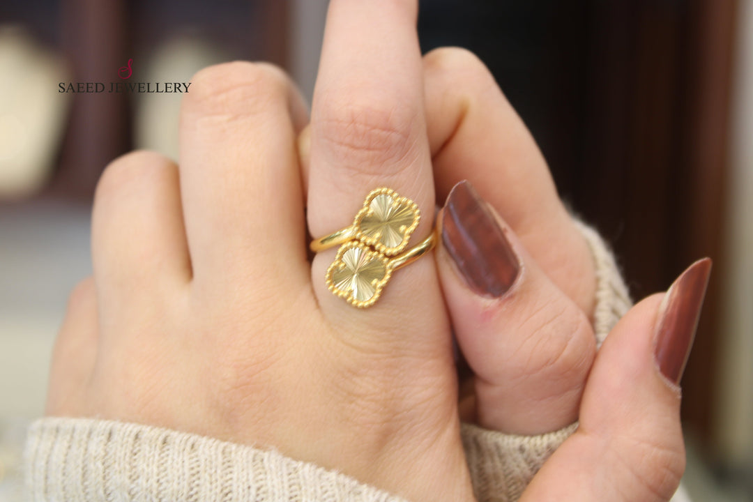 21K Gold Fancy Ring by Saeed Jewelry - Image 9