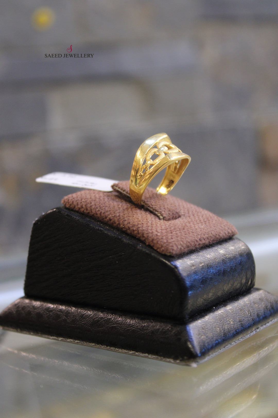 21K Gold Fancy Ring by Saeed Jewelry - Image 1