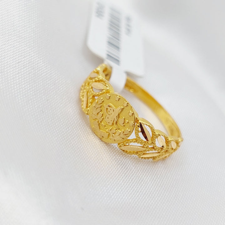 21K Gold Fancy Ring by Saeed Jewelry - Image 4