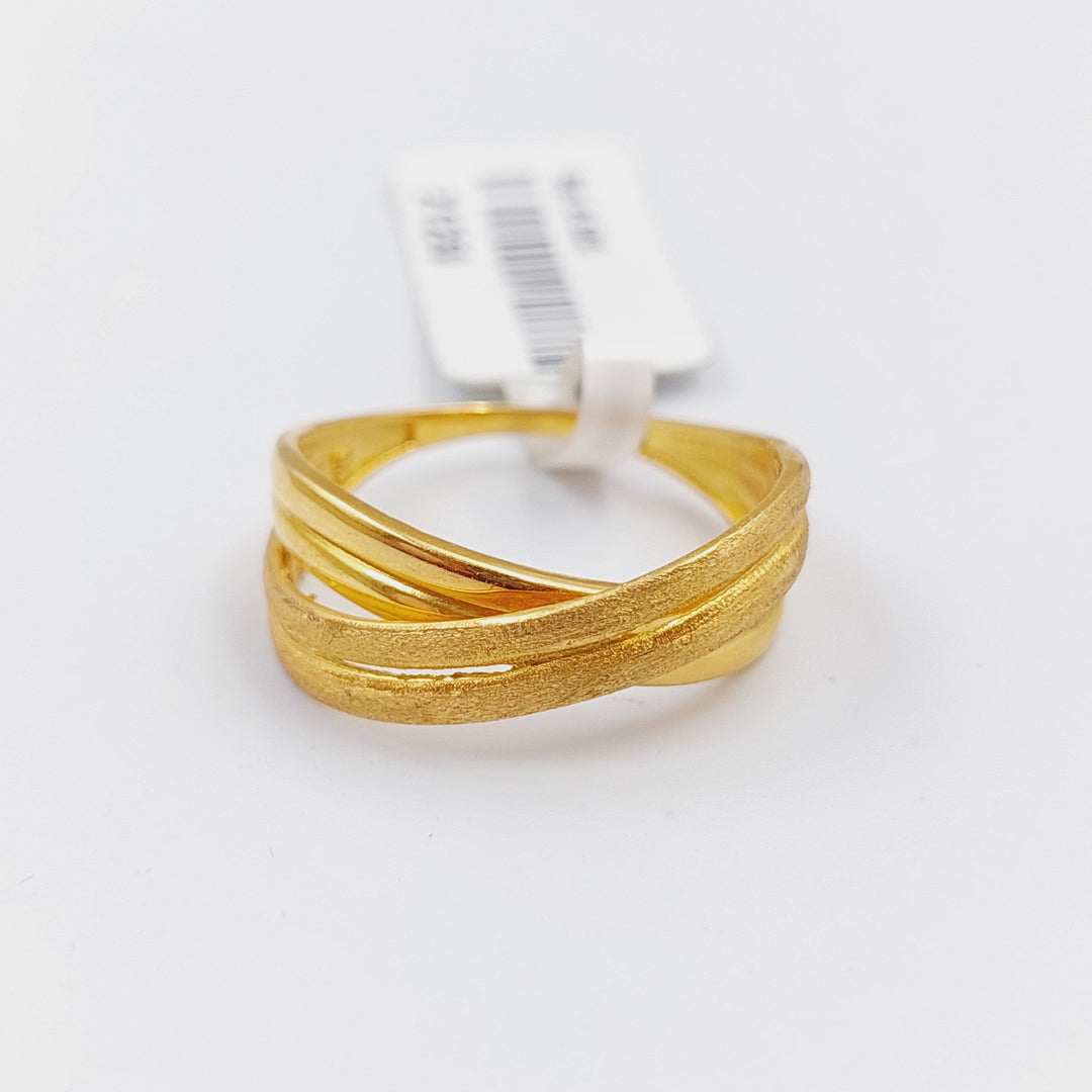 21K Gold Fancy Ring by Saeed Jewelry - Image 4