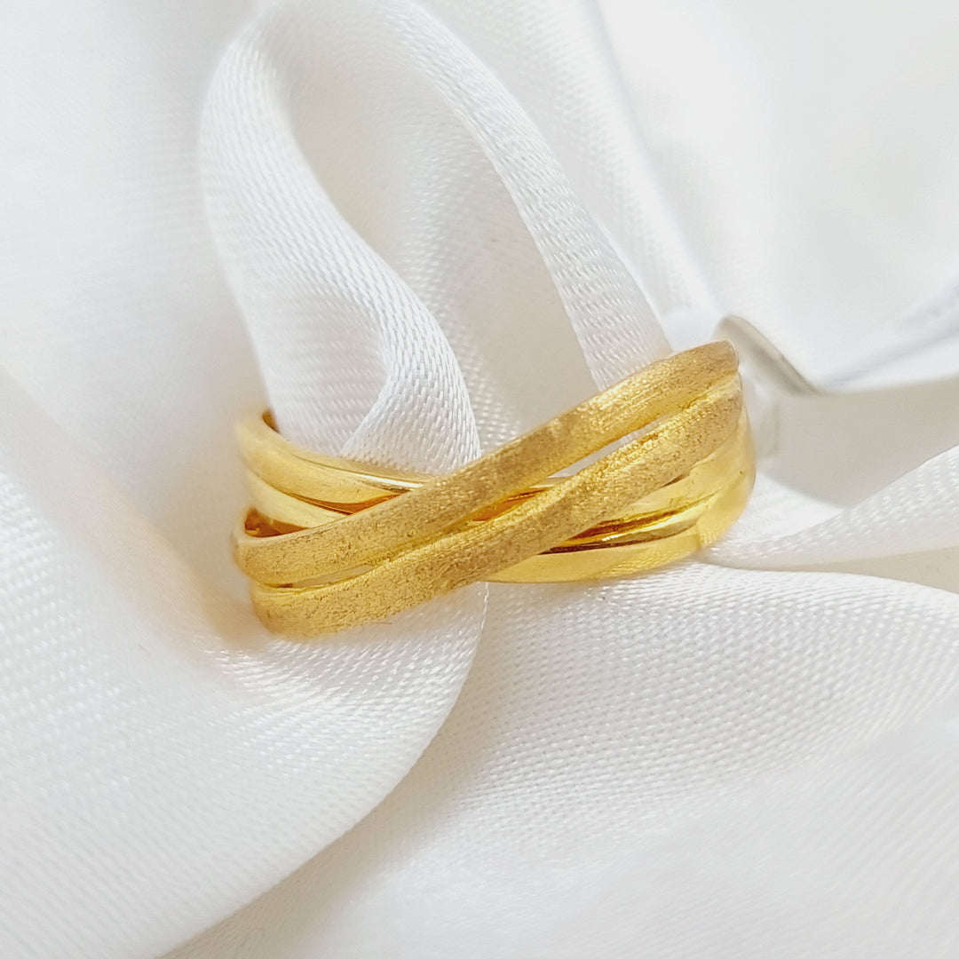 21K Gold Fancy Ring by Saeed Jewelry - Image 6