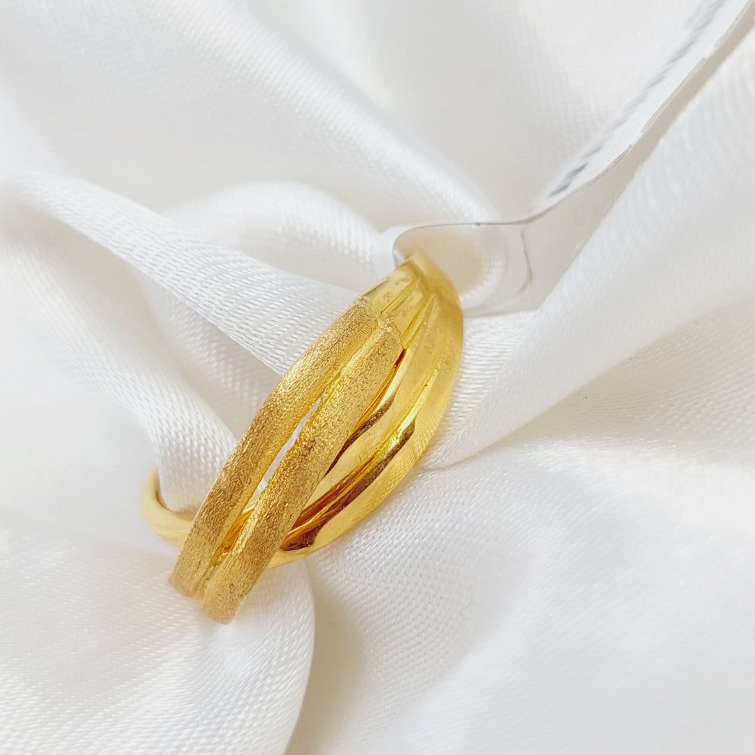 21K Gold Fancy Ring by Saeed Jewelry - Image 7