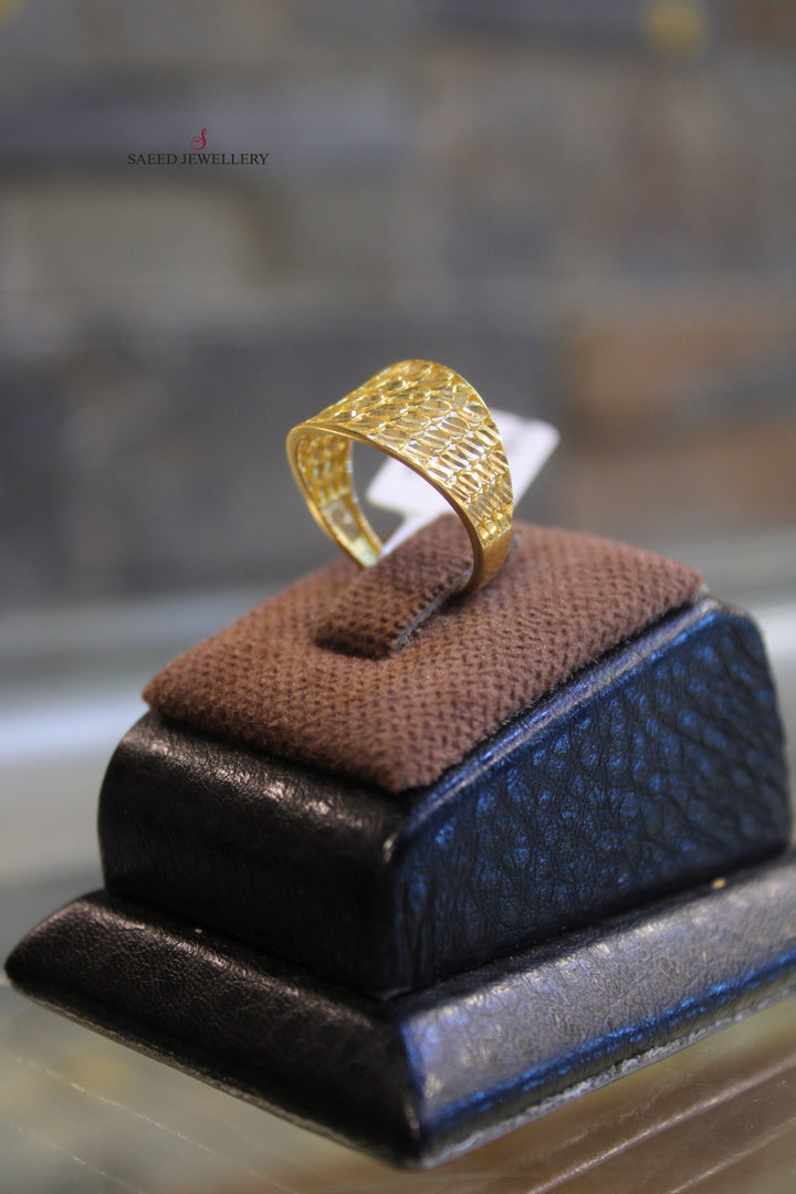 21K Gold Fancy Ring by Saeed Jewelry - Image 6