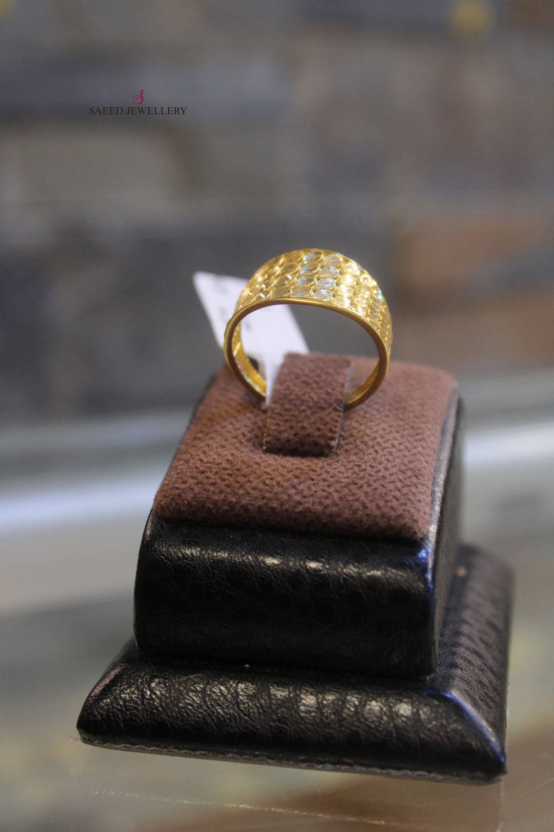 21K Gold Fancy Ring by Saeed Jewelry - Image 5