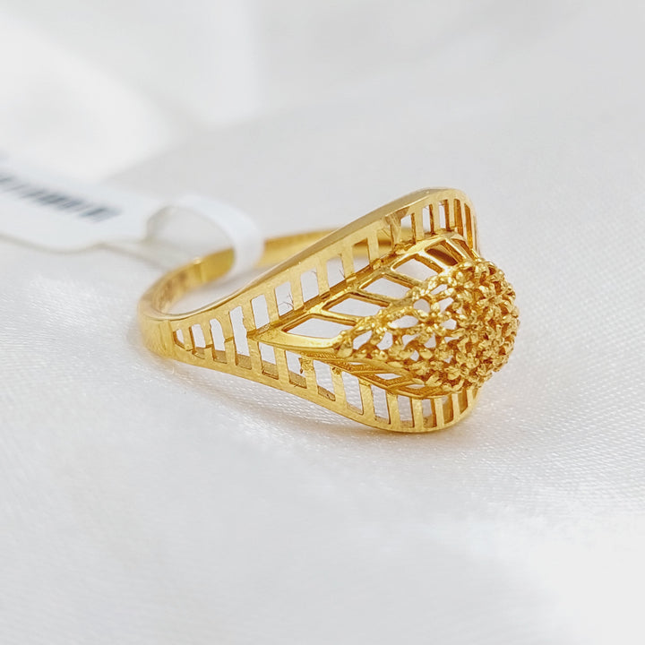 21K Gold Fancy Ring by Saeed Jewelry - Image 1