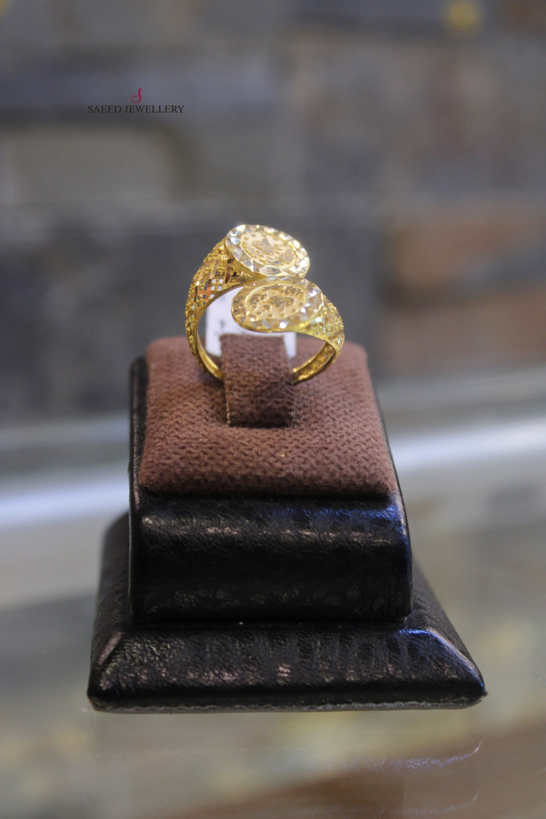 21K Gold Fancy Ring by Saeed Jewelry - Image 5