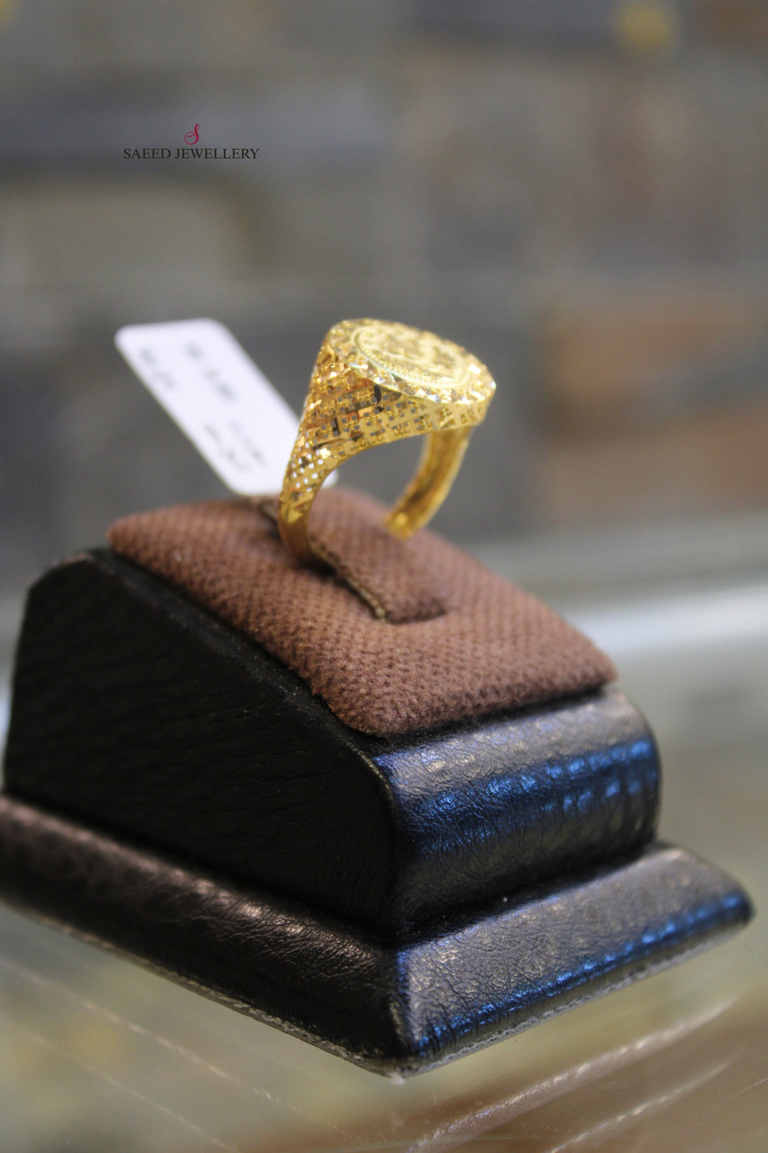 21K Gold Fancy Ring by Saeed Jewelry - Image 7