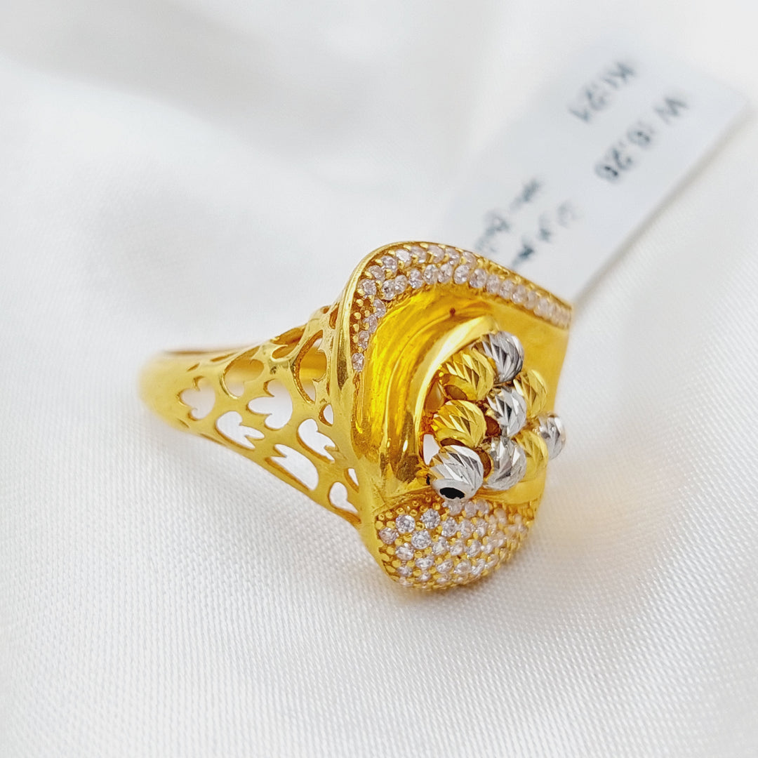 21K Gold Fancy Ring by Saeed Jewelry - Image 3