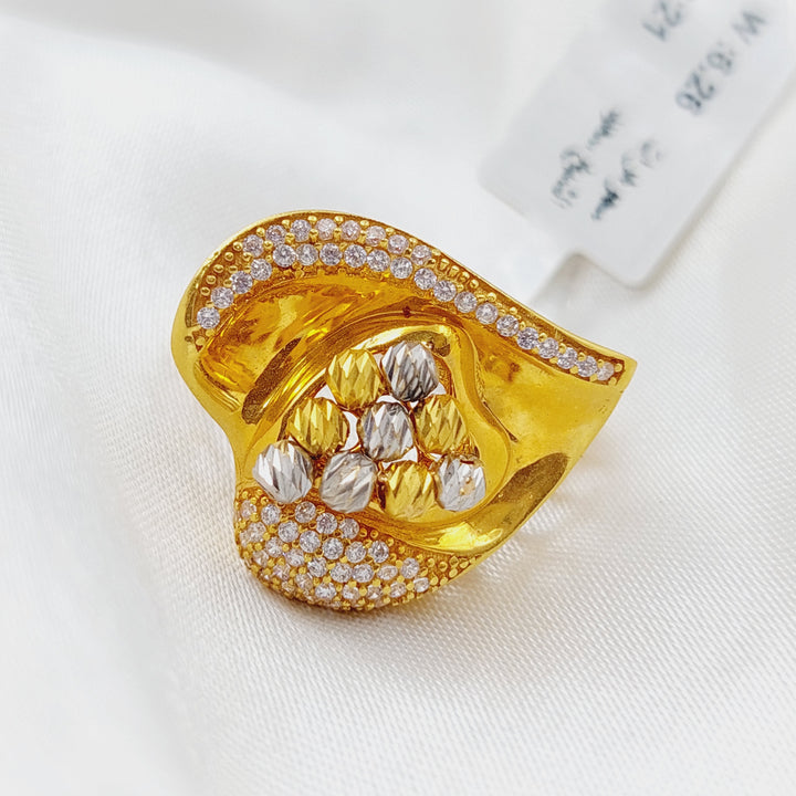 21K Gold Fancy Ring by Saeed Jewelry - Image 5