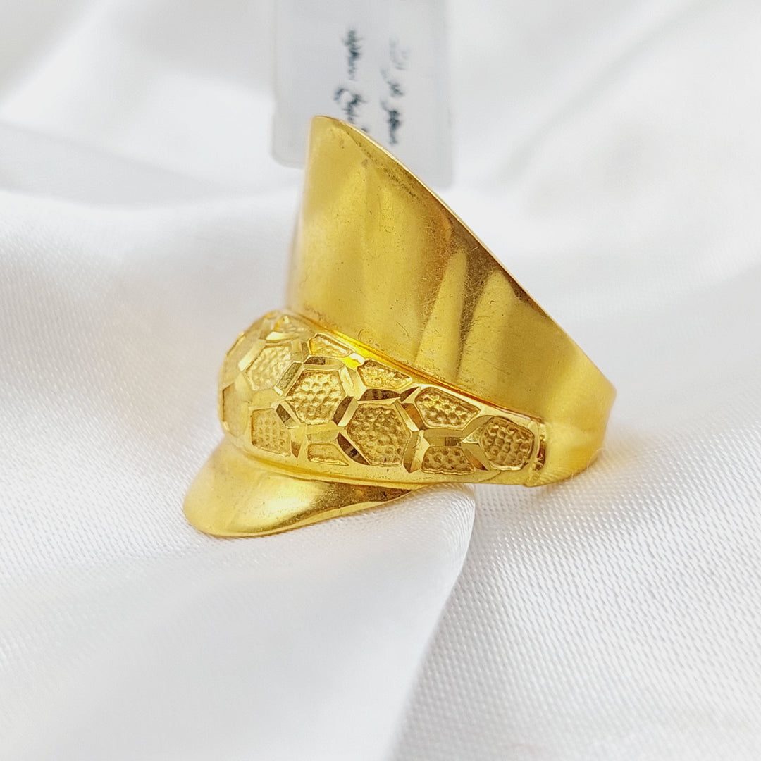 21K Gold Fancy Ring by Saeed Jewelry - Image 1