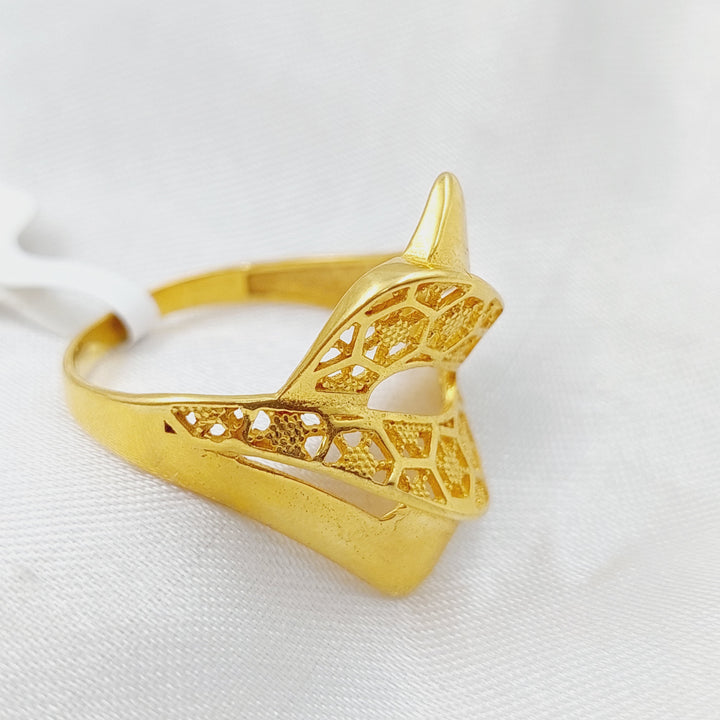 21K Gold Fancy Ring by Saeed Jewelry - Image 5