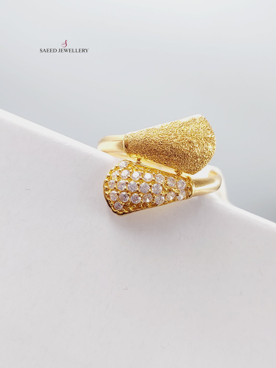 21K Gold Fancy Ring by Saeed Jewelry - Image 5