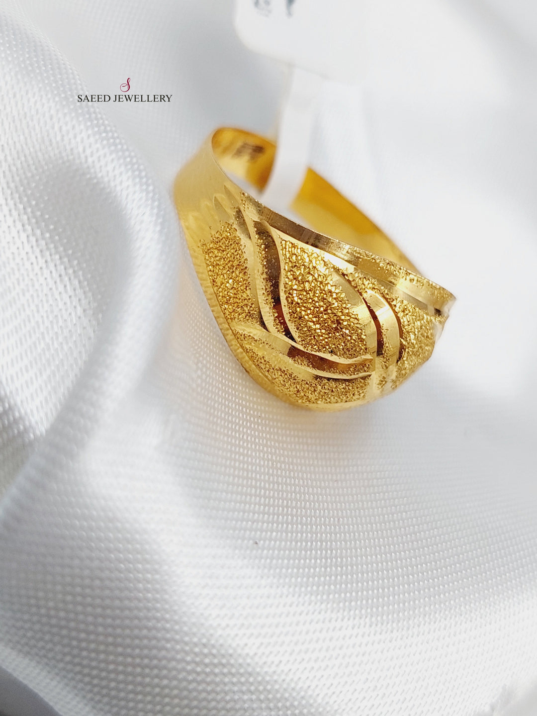 21K Gold Fancy Ring by Saeed Jewelry - Image 6