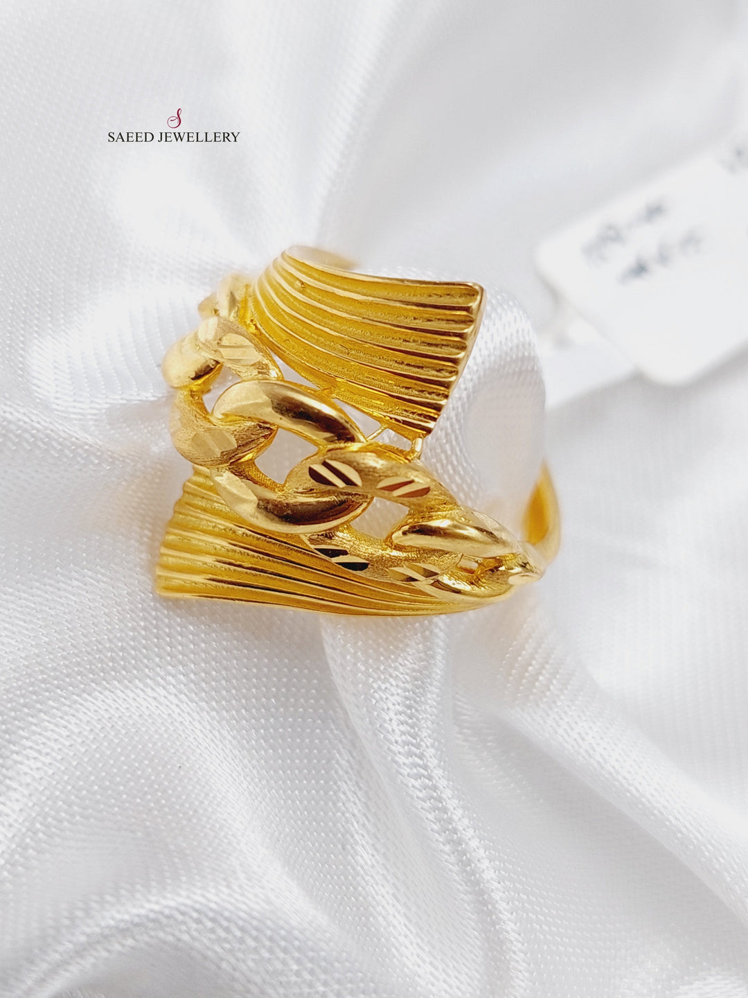 21K Gold Fancy Ring by Saeed Jewelry - Image 1