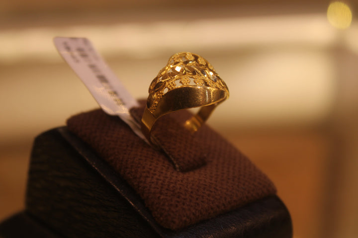 21K Gold Fancy Ring by Saeed Jewelry - Image 7